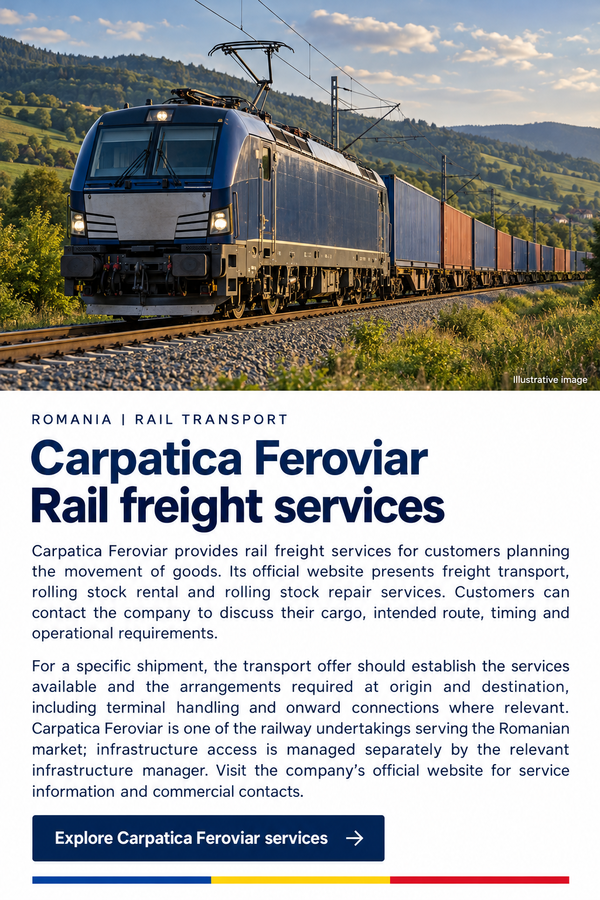 Carpatica Feroviar ROMANIA
