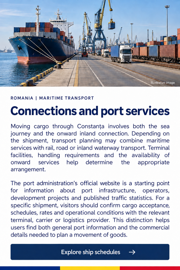 Maritime Ship Schedules